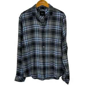 Rails Lennox Dark Water Melange flannel